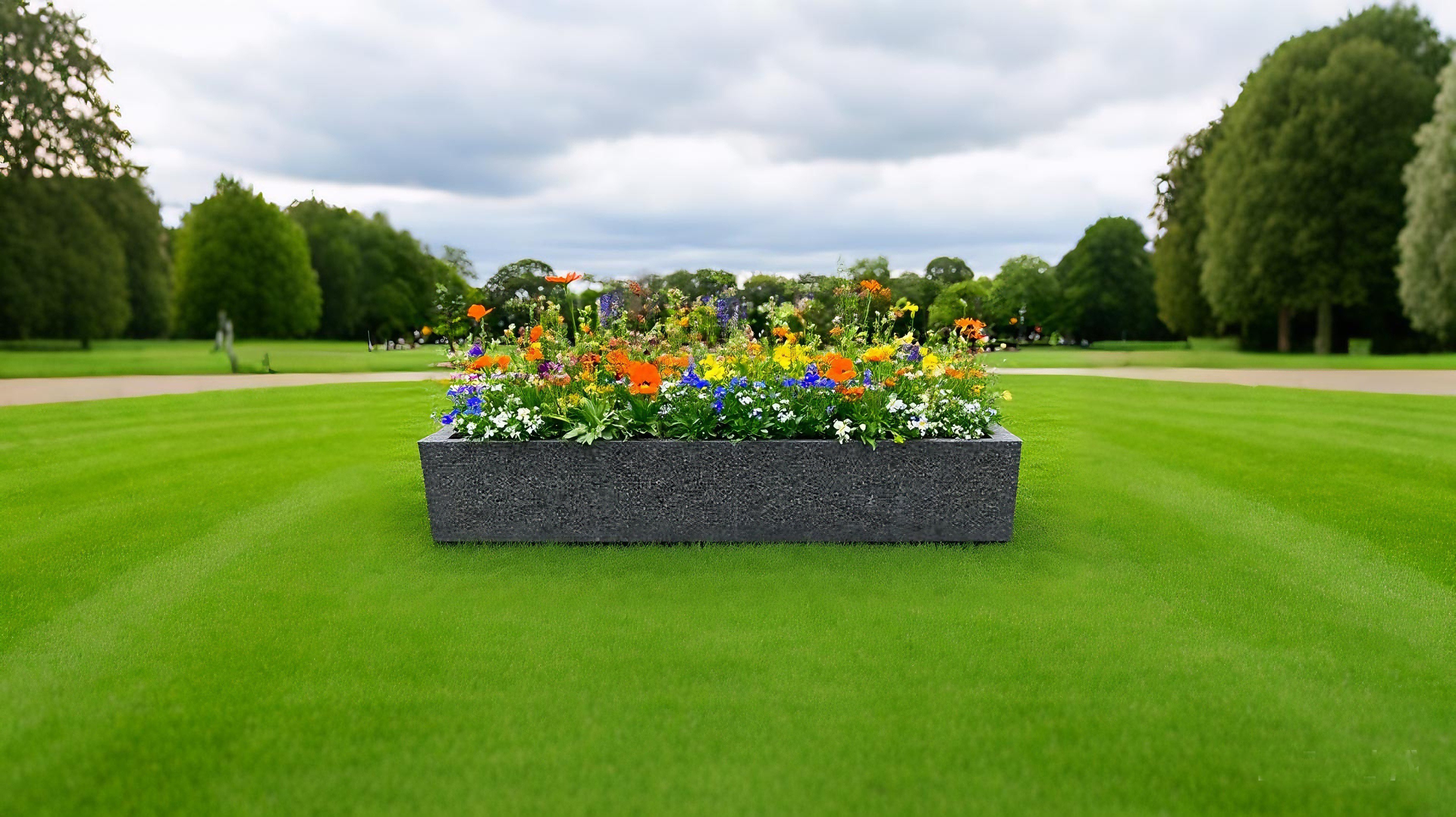 无机仿真石花箱：以永恒之美，守护每一季绽放